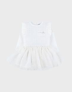 Bébé-Robe, jupe-Robe bébé fille avec tricot