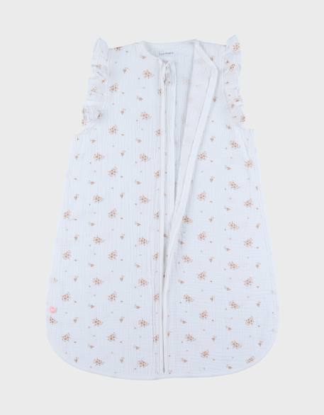 Gigoteuse en mousseline de coton bio Blanc+Blanc, rose 4 - vertbaudet enfant 