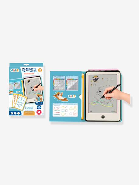 Tablette d'activités 30 activités bleu 2 - vertbaudet enfant 