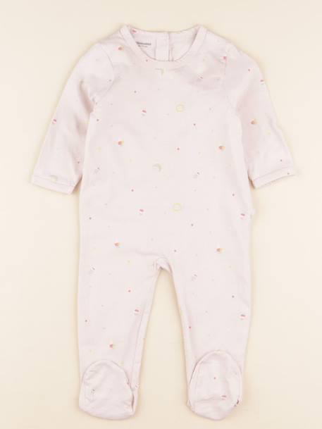Pyjama coton - 9 mois Rose 1 - vertbaudet enfant 