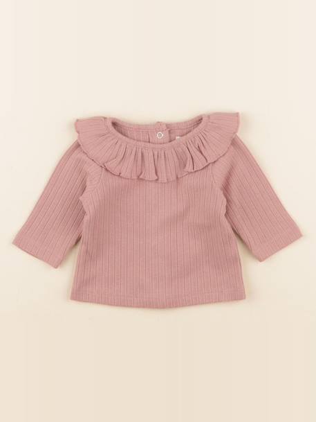 Tee-shirt - 1 mois Rose 1 - vertbaudet enfant 