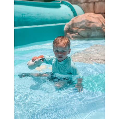 Pichet de plage crocodile en silicone Duck egg blue 4 - vertbaudet enfant 