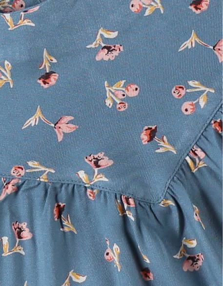 Blouse imprimé fleuri Blue 4 - vertbaudet enfant 