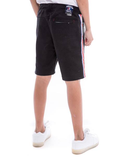 Bermuda molleton bamaga garçon Black 2 - vertbaudet enfant 