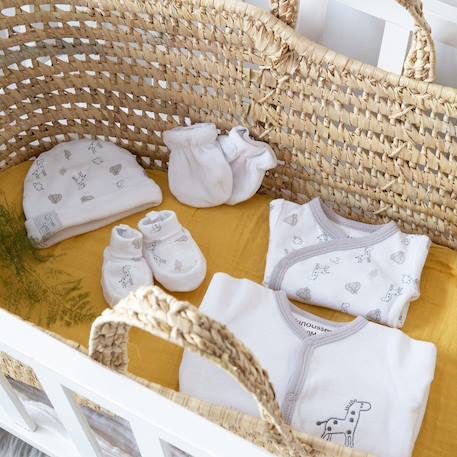 Trousseau naissance mixte 6 pièces Blanco 2 - vertbaudet enfant 