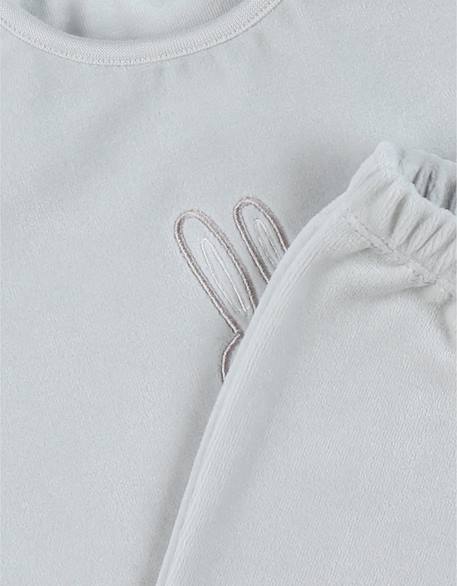 Pyjama en velours lapin Green 5 - vertbaudet enfant 