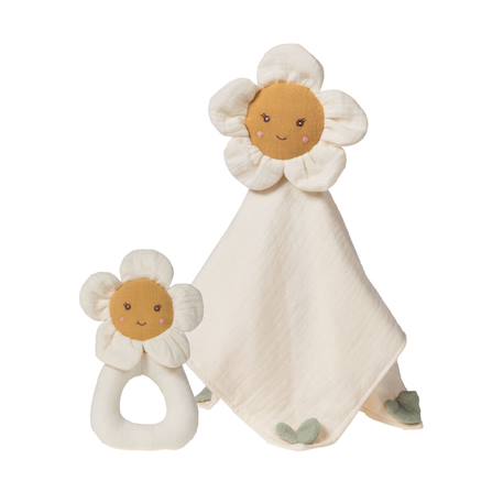 Doudou fleur marguerite Beige 5 - vertbaudet enfant 