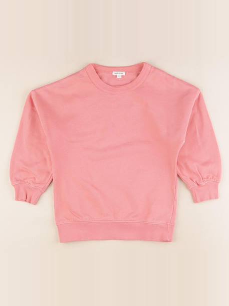 Sweat imprimé au dos - 5 ans Rose 1 - vertbaudet enfant 