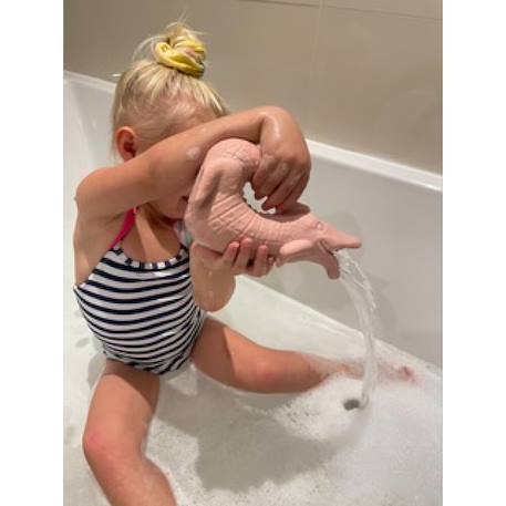 Pichet de plage crocodile en silicone Dusty rose 5 - vertbaudet enfant 