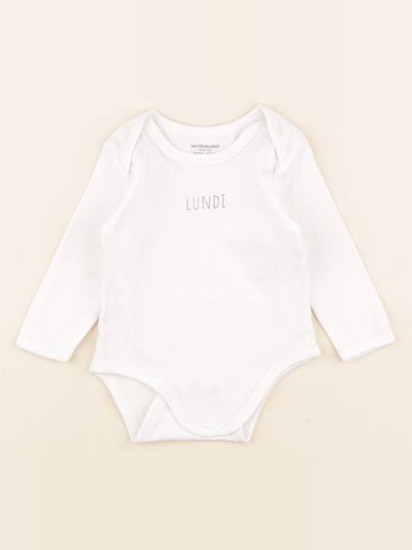 Body - 9 mois Blanc 1 - vertbaudet enfant 