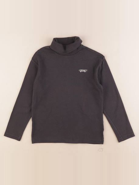 Sous-pull - 8 ans Gris 1 - vertbaudet enfant 