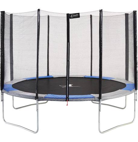 Trampoline rond ø430cm avec filet de sécurité - ralli 430 Blue 1 - vertbaudet enfant 