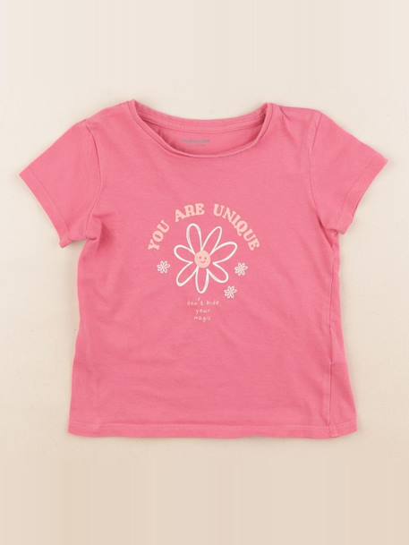 Tee-shirt - 3 ans Rose 1 - vertbaudet enfant 