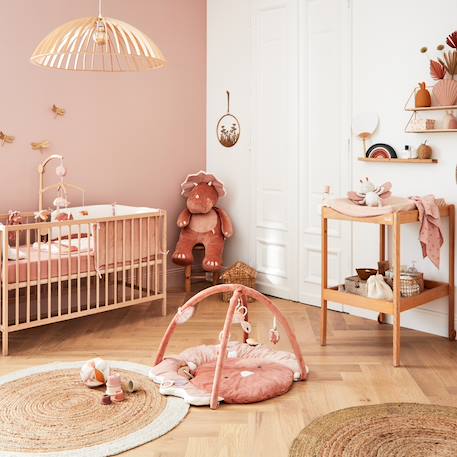 Balle de préhension popsie gigi & louli Rose, écru, ocre 6 - vertbaudet enfant 