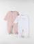 Lot de 2 pyjamas bébé jersey Pink 1 - vertbaudet enfant 