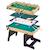 Table multi jeux pliable baby foot - billard - ping pong - hockey Brown 1 - vertbaudet enfant 