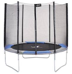 Jouet-Jeux de plein air-Trampoline rond ø250cm avec filet de sécurité - ralli 250