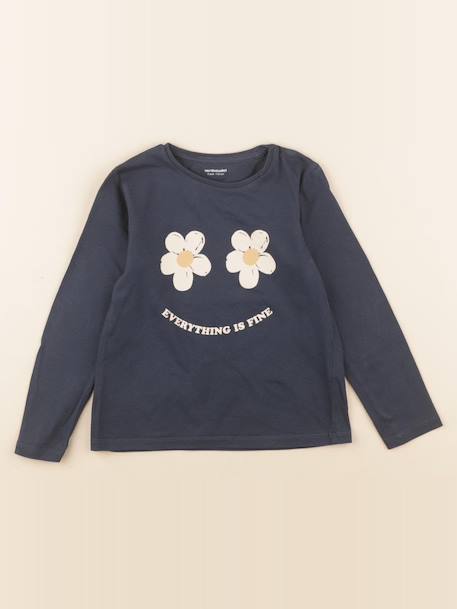 Tee-shirt - 5 ans Bleu 1 - vertbaudet enfant 