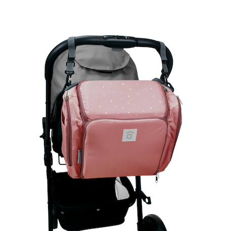 Réhausseur voyage 2 en 1 sac isotherme sushi Rose 3 - vertbaudet enfant 