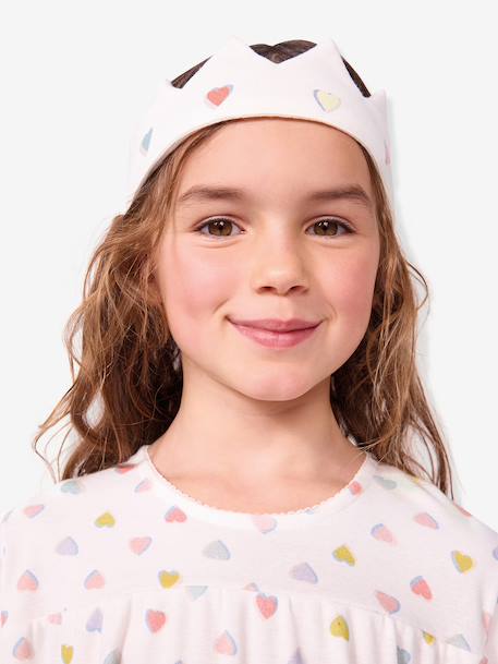 Chemise de nuit princesse diadème rose 3 - vertbaudet enfant 