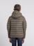 Doudoune légère capuche zilling garçon Green+Grey+Red 2 - vertbaudet enfant 