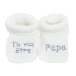 Chaussures-Chaussons naissance pour annoncer la grossesse