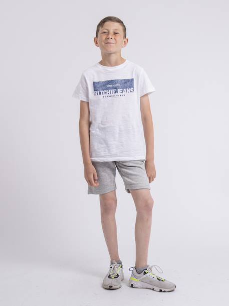 Bermuda molleton berny garçon Grey 4 - vertbaudet enfant 