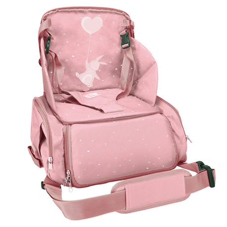 Réhausseur voyage 2 en 1 sac isotherme sushi Rose 2 - vertbaudet enfant 