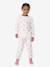 Pyjama enfant coeurs blanc 1 - vertbaudet enfant 