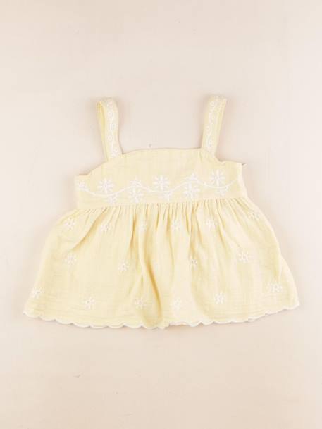 Débardeur - 5/6 ans Jaune 1 - vertbaudet enfant 