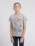 T-shirt col rond pur coton jouancy garçon Grey 1 - vertbaudet enfant 
