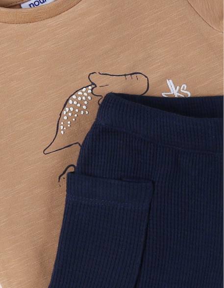 Ensemble t-shirt avec short coton Blue 5 - vertbaudet enfant 