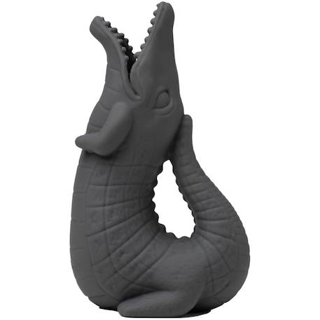 Pichet de plage crocodile en silicone Anthracite grey 1 - vertbaudet enfant 