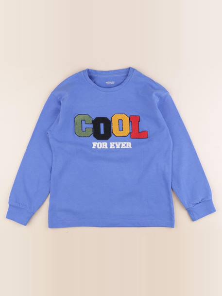 Sweat - 10 ans Bleu 1 - vertbaudet enfant 