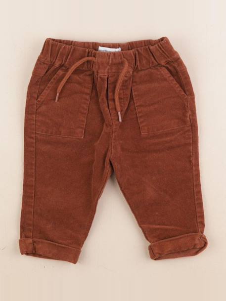 Pantalon - 9 mois Marron 1 - vertbaudet enfant 