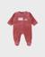 Pyjama bébé en velours brodé escargot Red 1 - vertbaudet enfant 