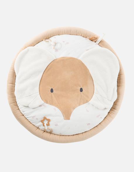 Tapis d'éveil - bali Ecru, blanc, marron 2 - vertbaudet enfant 