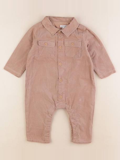 Salopette - 12 mois Rose 1 - vertbaudet enfant 