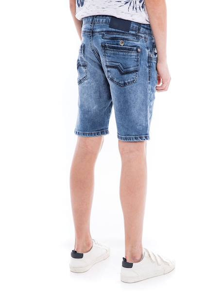 Bermuda en jean slim bakerfield garçon Blue 2 - vertbaudet enfant 
