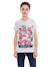 T-shirt col v nogota garçon Blue+Grey 5 - vertbaudet enfant 