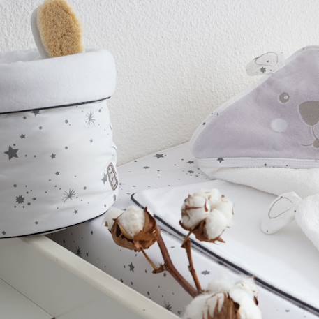 Panière de toilette pour bébé Grey 2 - vertbaudet enfant 