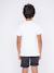 T-shirt col rond pur coton motifs relief nolibert garçon Grey+White 6 - vertbaudet enfant 