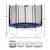 Trampoline rond bleu ø 250cm avec filet de protection Blue 3 - vertbaudet enfant 