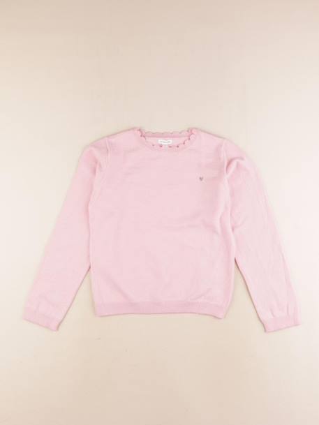 Pull - 9 ans Rose 1 - vertbaudet enfant 