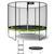 Trampoline ø 300cm + filet de sécurité + échelle + kit ancrage - punchi 300 vert Green 6 - vertbaudet enfant 