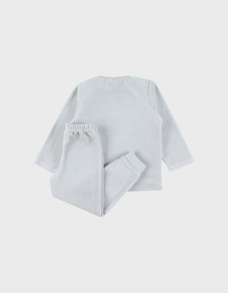 Pyjama en velours lapin Green 4 - vertbaudet enfant 
