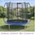 Trampoline rond ø 250cm avec filet de sécurité intérieur - fpr 250 Blue 2 - vertbaudet enfant 