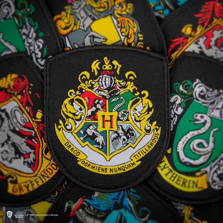 Set de 5 écussons maisons poudlard - harry potter Black 2 - vertbaudet enfant 