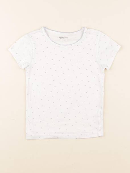 Maillot de corps - 5 ans Blanc, bleu 1 - vertbaudet enfant 