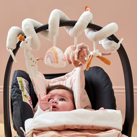 Nid d'ange popsie en veloudoux® Rose, écru 6 - vertbaudet enfant 